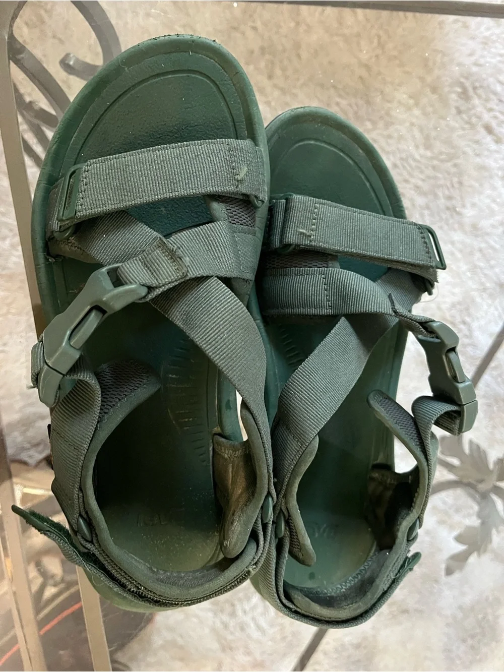 Teva Green Outdoor Sport Sandals Hurricane Verge Size M10